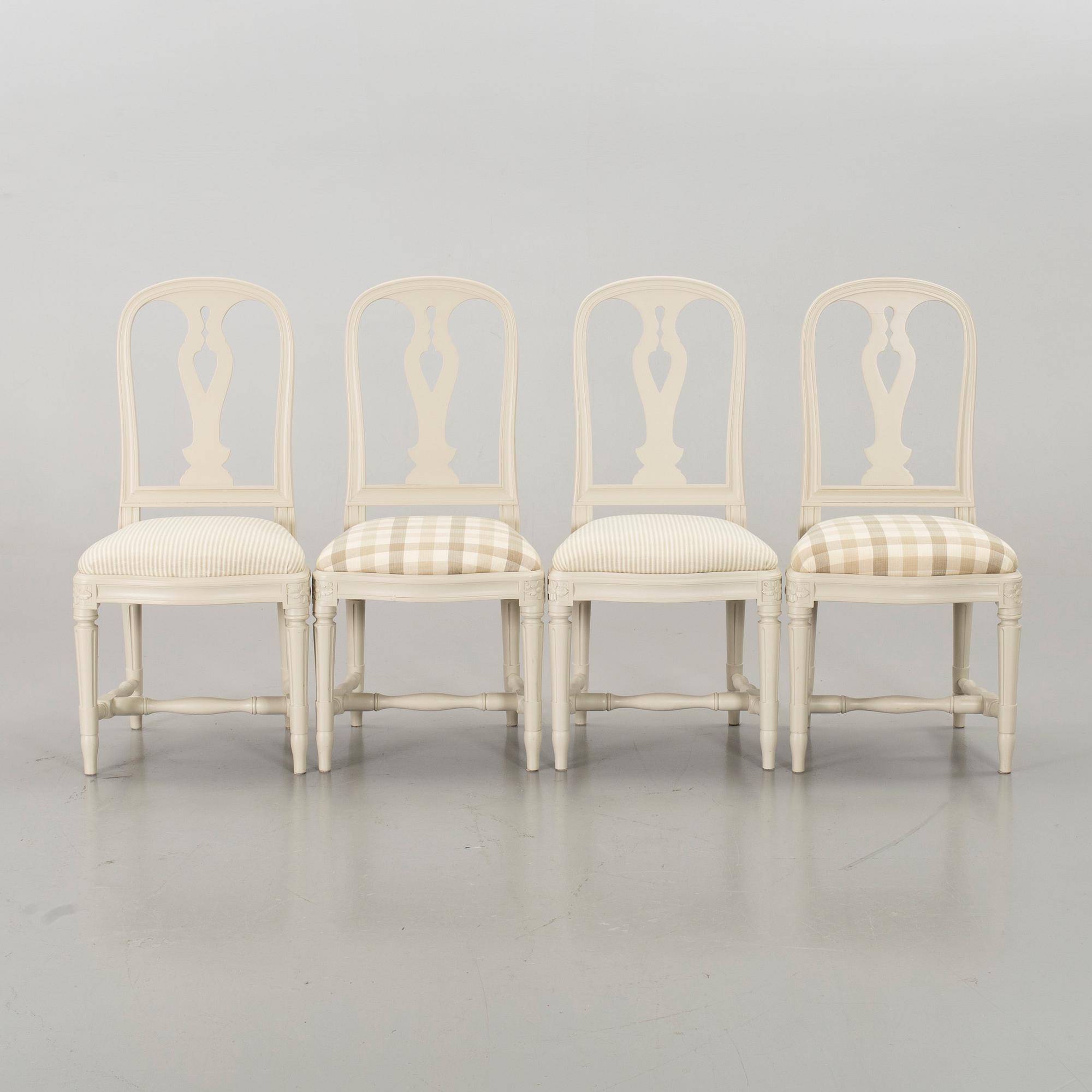 STOLAR, 13 st, "Hallunda", ur IKEA:s 1700-tals serie, 1900-talet slut,