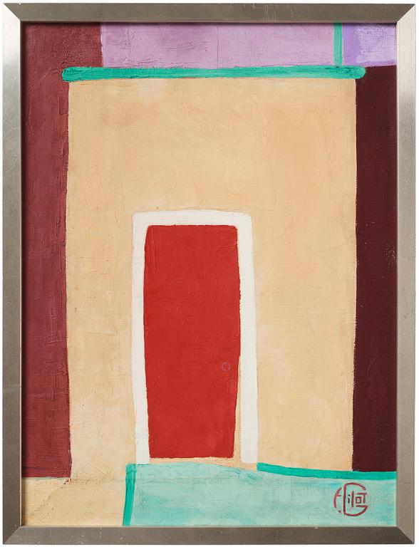 Françoise Gilot, "The Red Door in India".