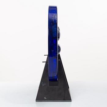 Bertil Vallien, Unique glass sculpture, Kosta Boda.