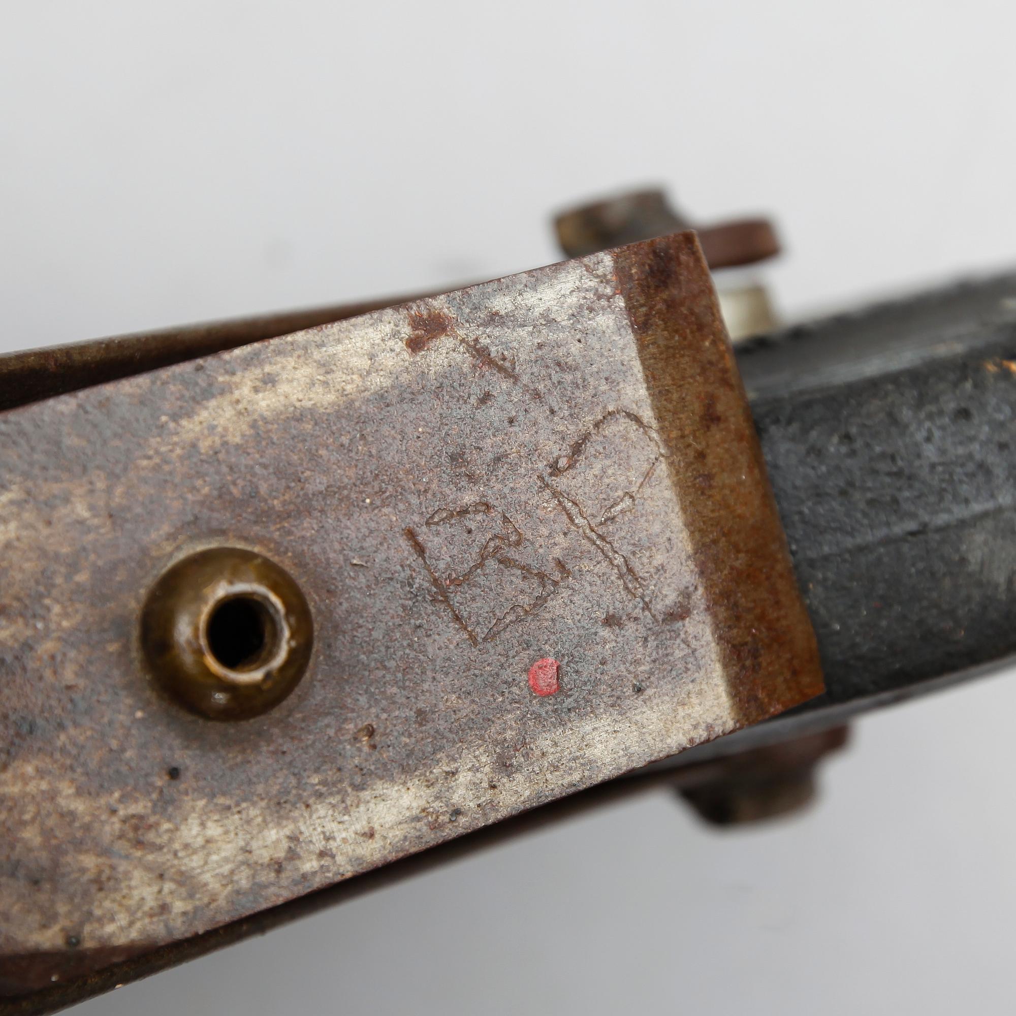 BOB PASTERKAMP, skulptur, metallskrot.