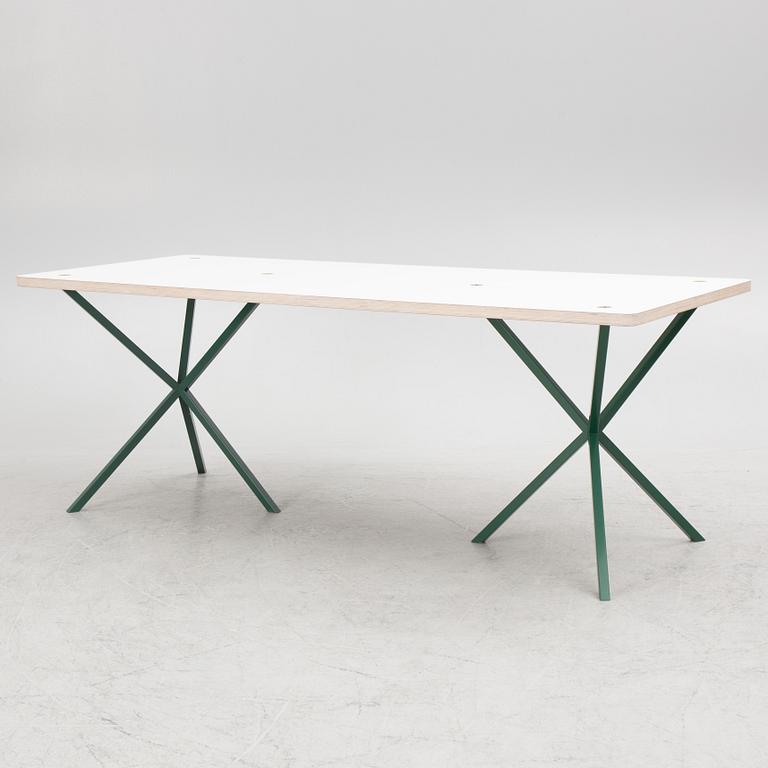 Per Söderberg, dining table, "NEB Dining Table", No Early Birds, Stockholm, 2021.