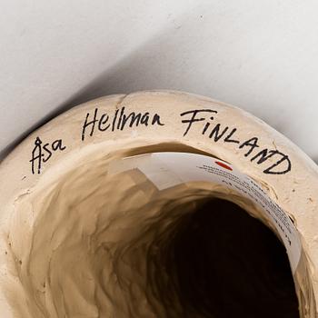 Åsa Hellman, a 'Kore-patsas IV' sculpture, signed Åsa Hellman Finland 2000.