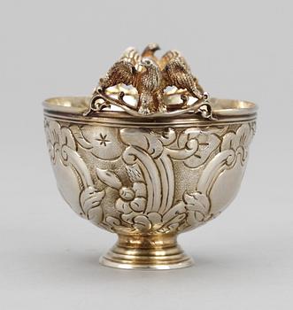 A Russian 18th cent charka, marks of S:t Petersburg.
