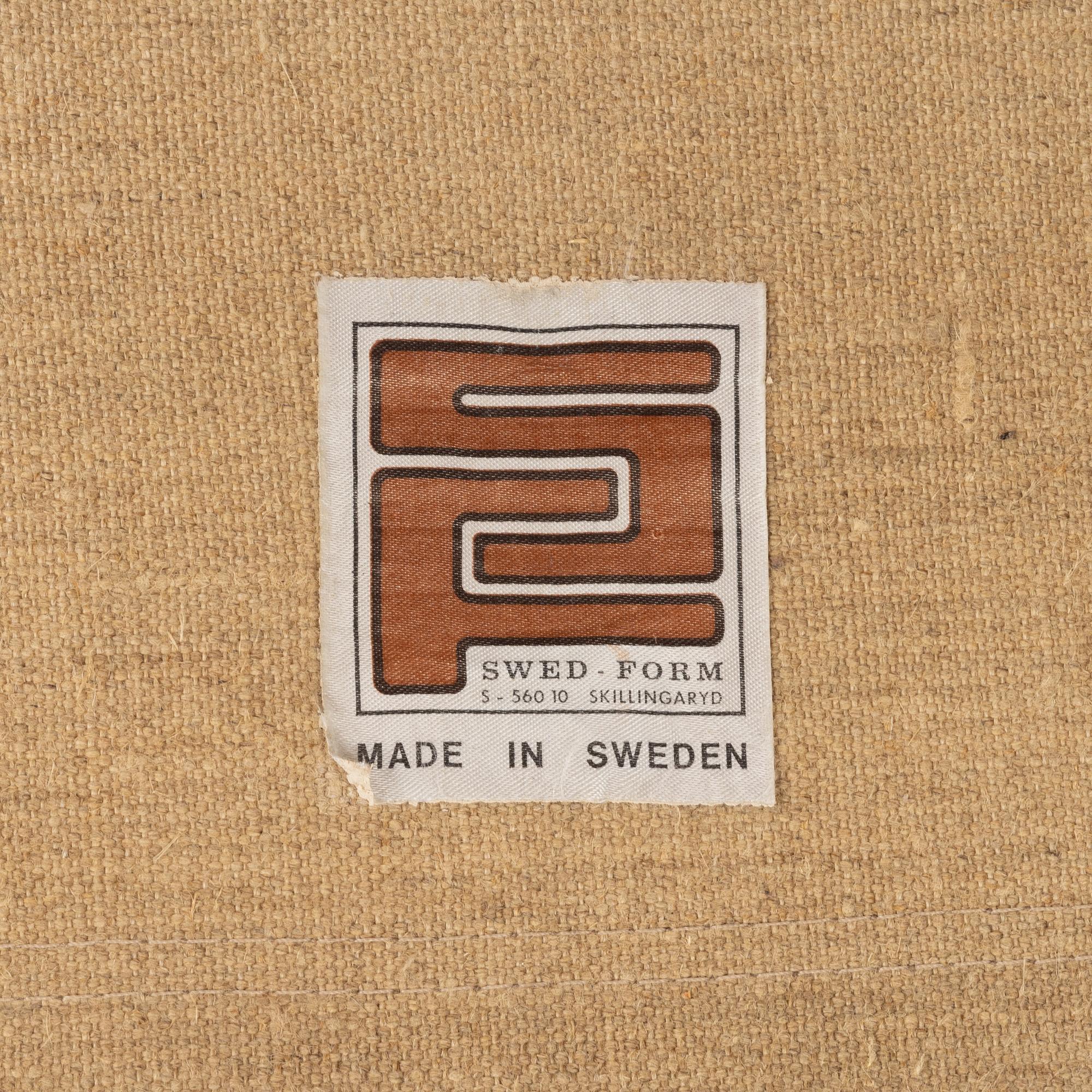 Soffgrupp, 2 delar, Swedform, Skillingaryd, 1970-tal.