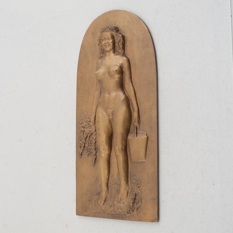 Gustaf Emil Sandberg, Standing model, relief.