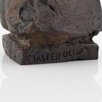 Bror Marklund, sculpture, signed, bronze, height 23 cm.