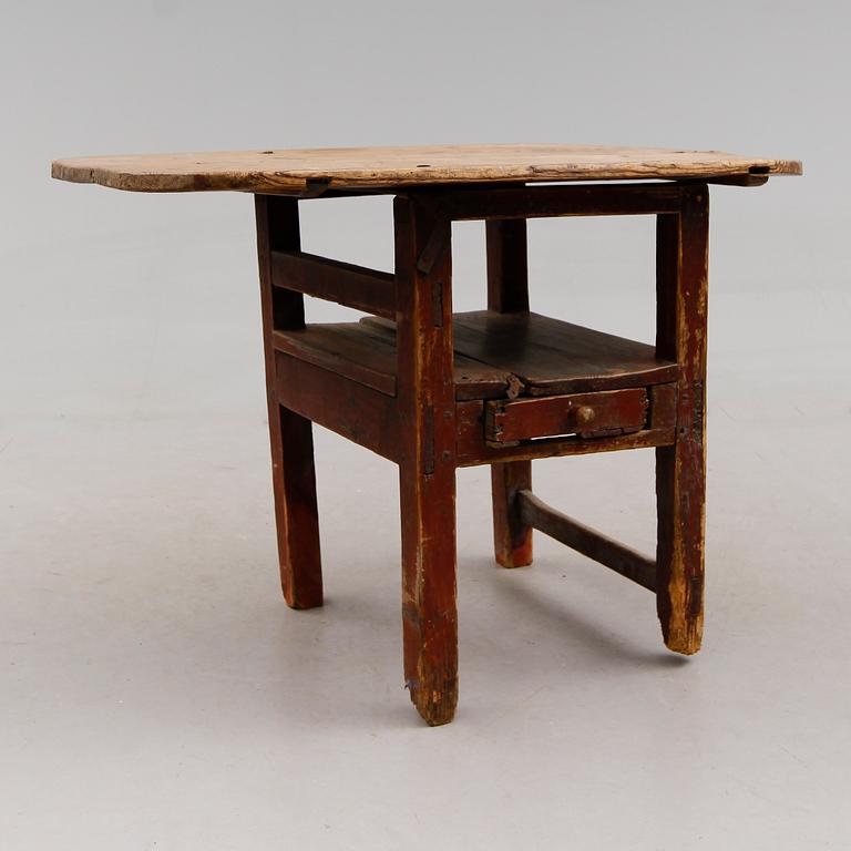 STOL / BORD, allmoge, 1700-tal.