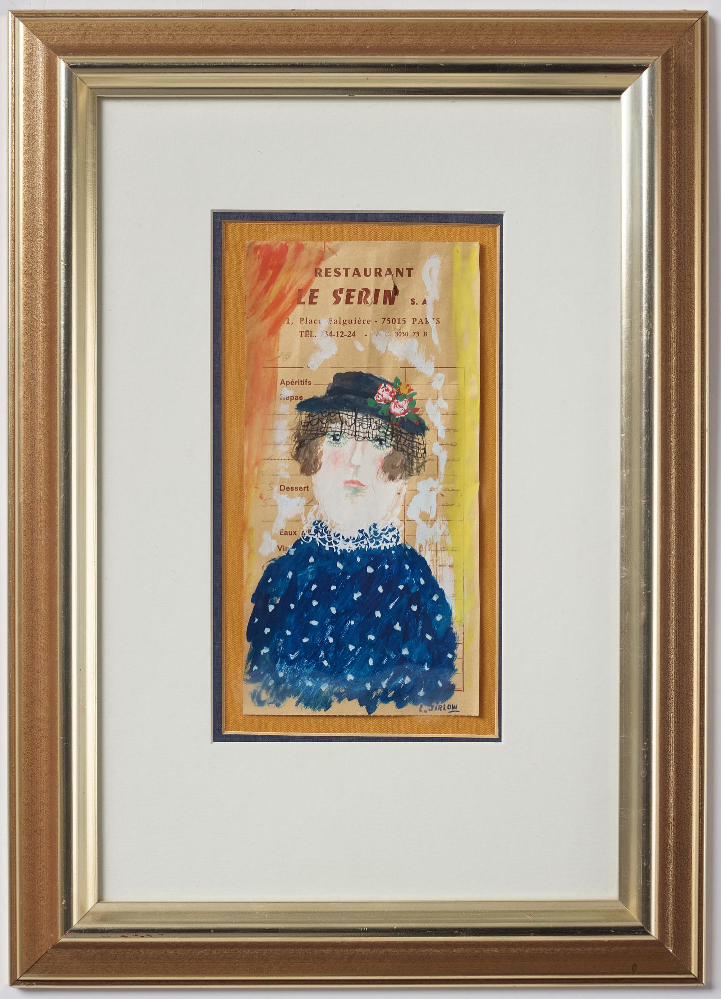 Lennart Jirlow, ' Restaurant Le Serin'.