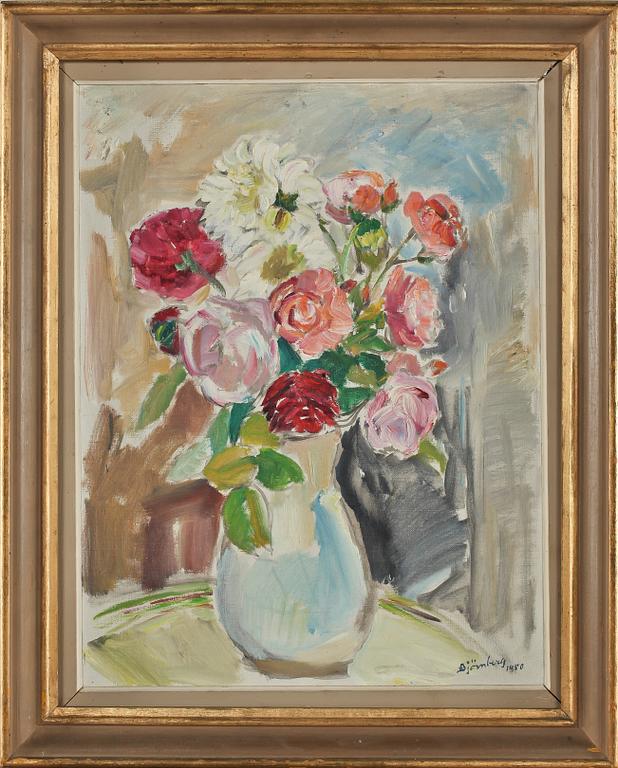 EVALD BJÖRNBERG, olja på duk, signerad och daterad 1950.