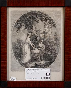 KOPPARSTICK, efter Elias Martin. 1800-tal. 