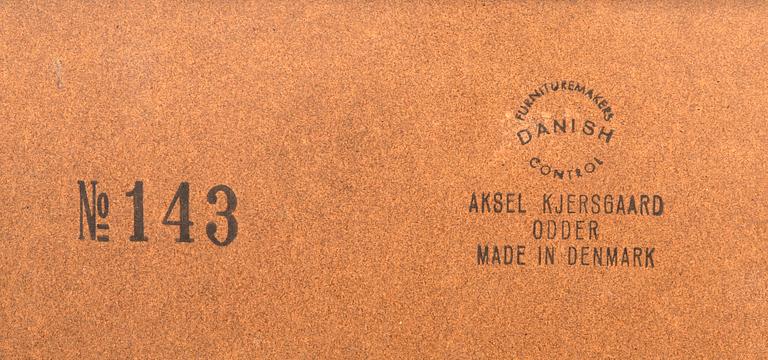 Aksel Kjersgaard  spegel modellnr 143, 1900-talets mitt.