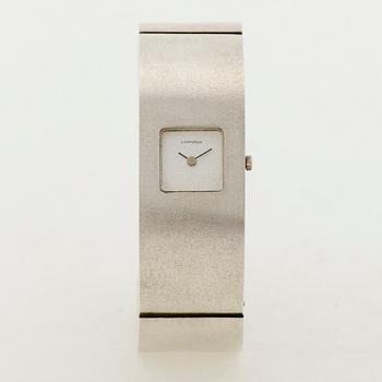 BJÖRN WECKSTRÖM, ARMBANDSUR, "Protos 2", silver. Lapponia 1990.