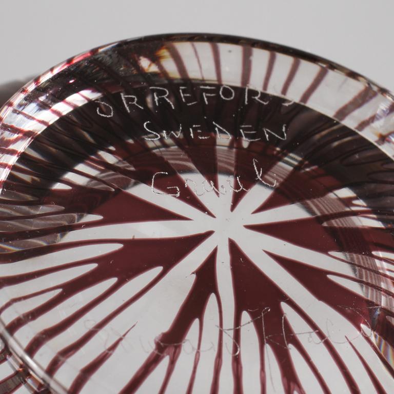 SKÅL, Graal, Edward Hald, Orrefors, omkring 1900-talets mitt.