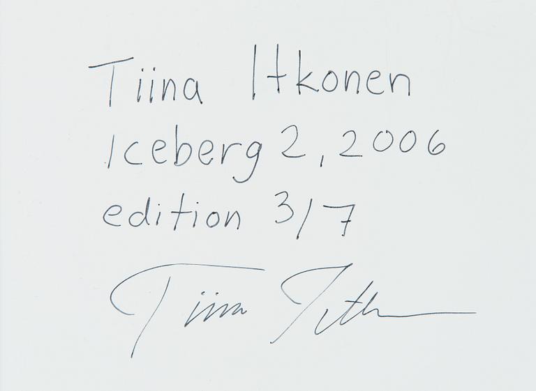 Tiina Itkonen, "Jäävuori II" (2006).
