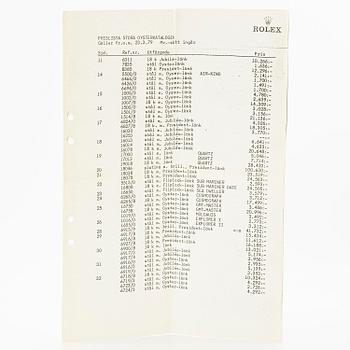 Rolex, Day-Date, "Pie-Pan", ca 1975.