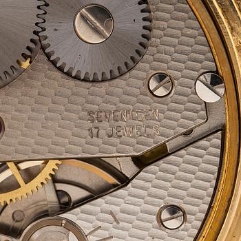 Longines, pocket watch, hunter, 50.5 mm.