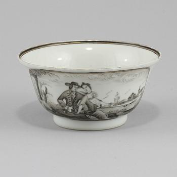 SKÅL, porslin, Kina, 1700-tal.