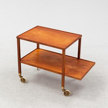 Josef Frank, a mahogany tea trolley, model 470, for Firma Svenskt Tenn, the model designed in 1932.