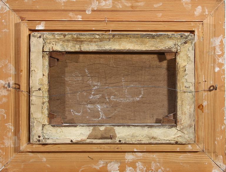 OKÄND KONSTNÄR, olja på duk, bär sign Watt o dat 1848.