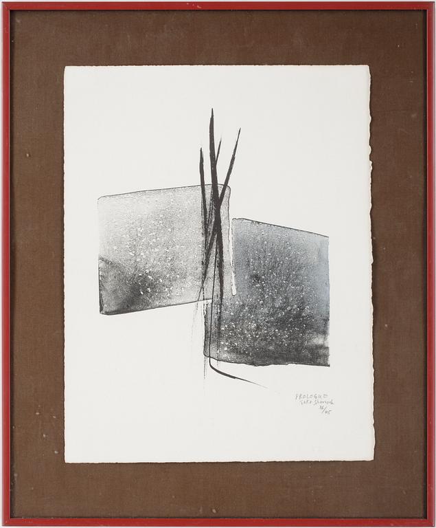 TOKO SHINODA, färglitografi, signerad och numrerad 36/45.