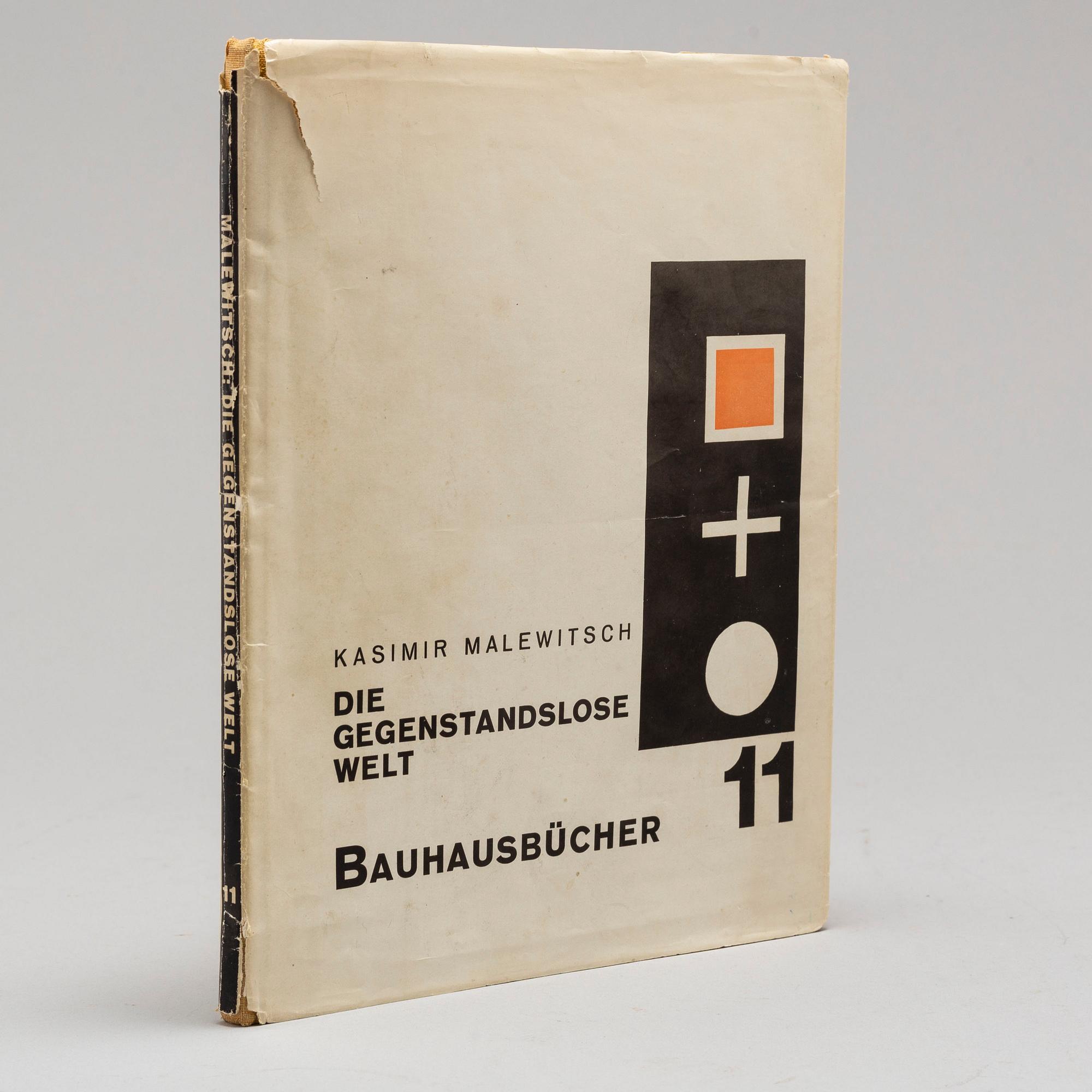 BOK, Malevitj. Med det ovanliga skyddsomslaget.