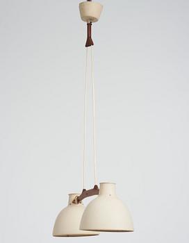 Hans-Agne Jakobsson, taklampa, "S-609" Hans-Agne Jakobsson AB, Åhus, 1950-tal.