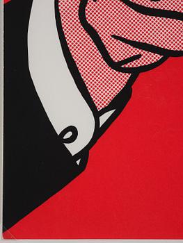 Roy Lichtenstein, "Finger Pointing", ur "New York Collection for Stockholm".