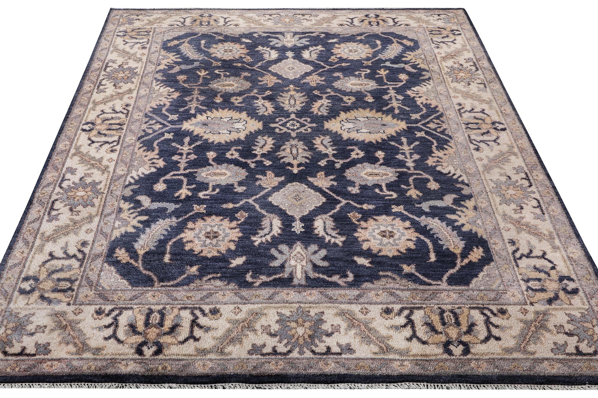 An oriental carpet of Mamluk design, c. 300 x 245 cm.