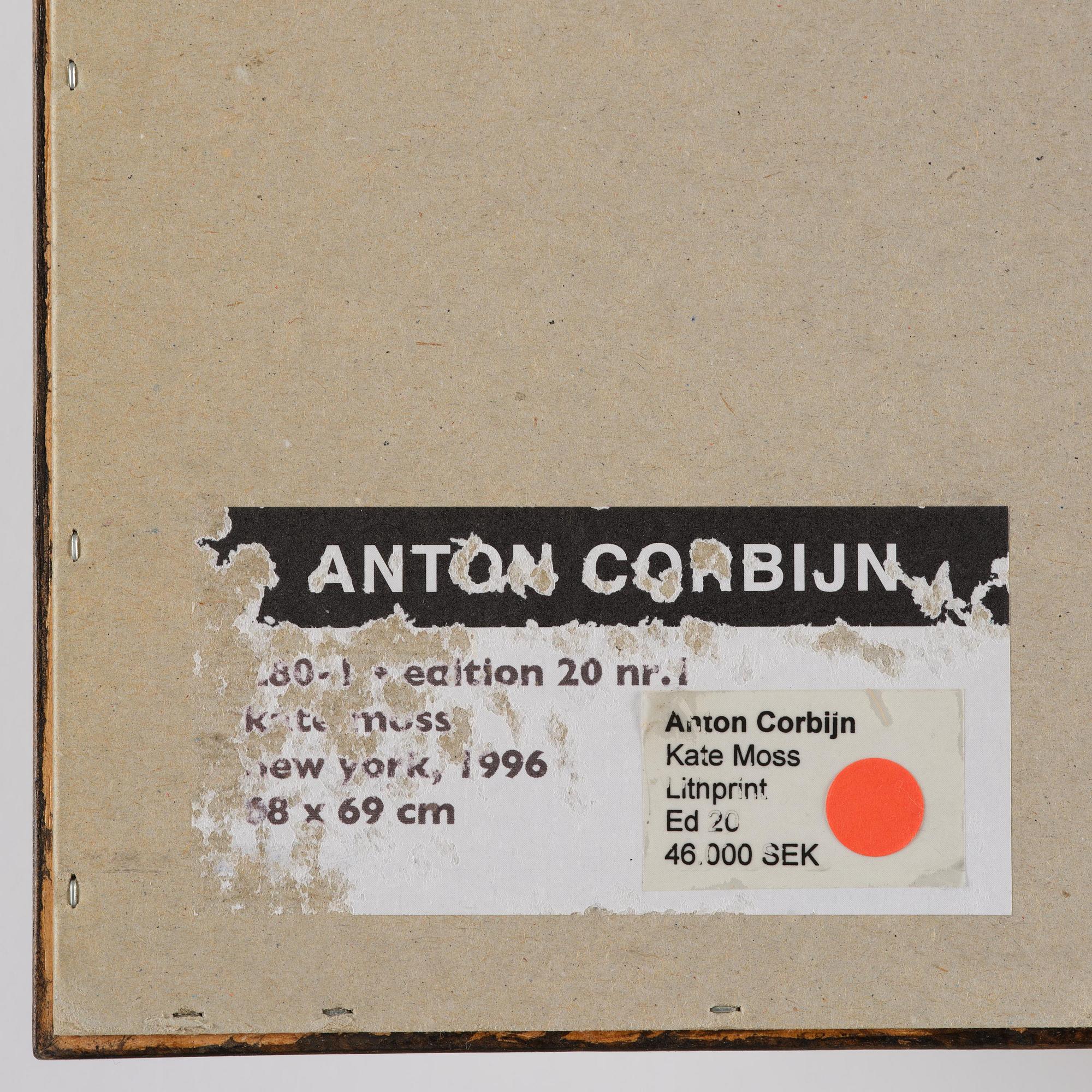 Anton Corbijn, "Kate Moss, New York", 1996.