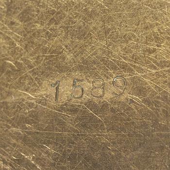 Jaeger-LeCoultre, table clock, "8". Second half of the 20th century.