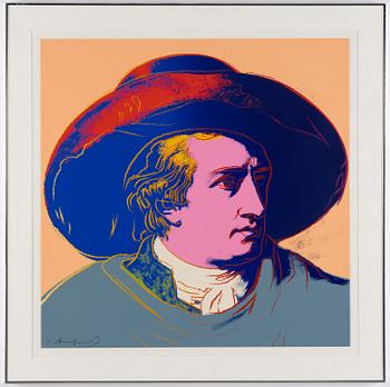 Andy Warhol, "Goethe".