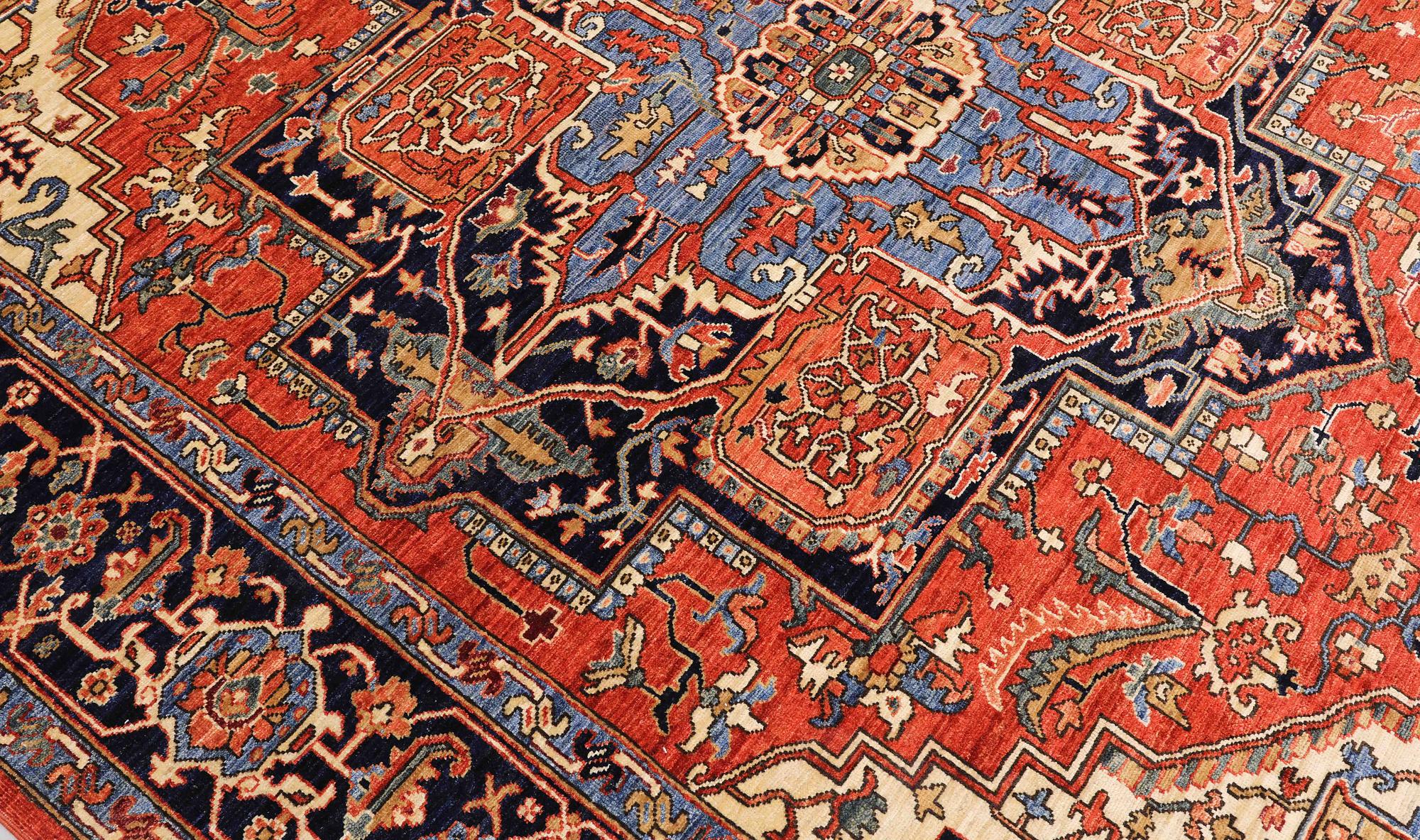 A Zigler Heriz design carpet, 304 x 244 cm.