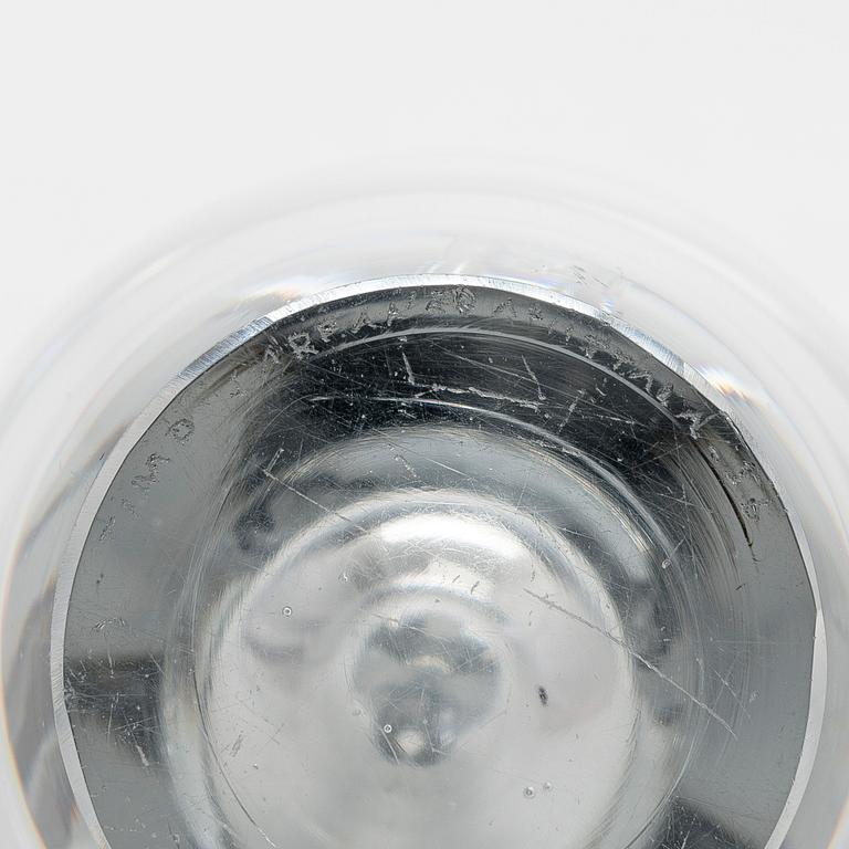 Timo Sarpaneva, skulptur, "Orkidé", signerad Timo Sarpaneva Iittala -56.