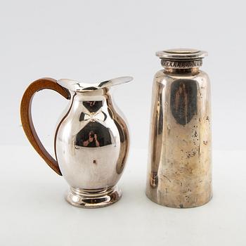 Drink set 27 dl 20th century mid/second half of the century, silver plate.