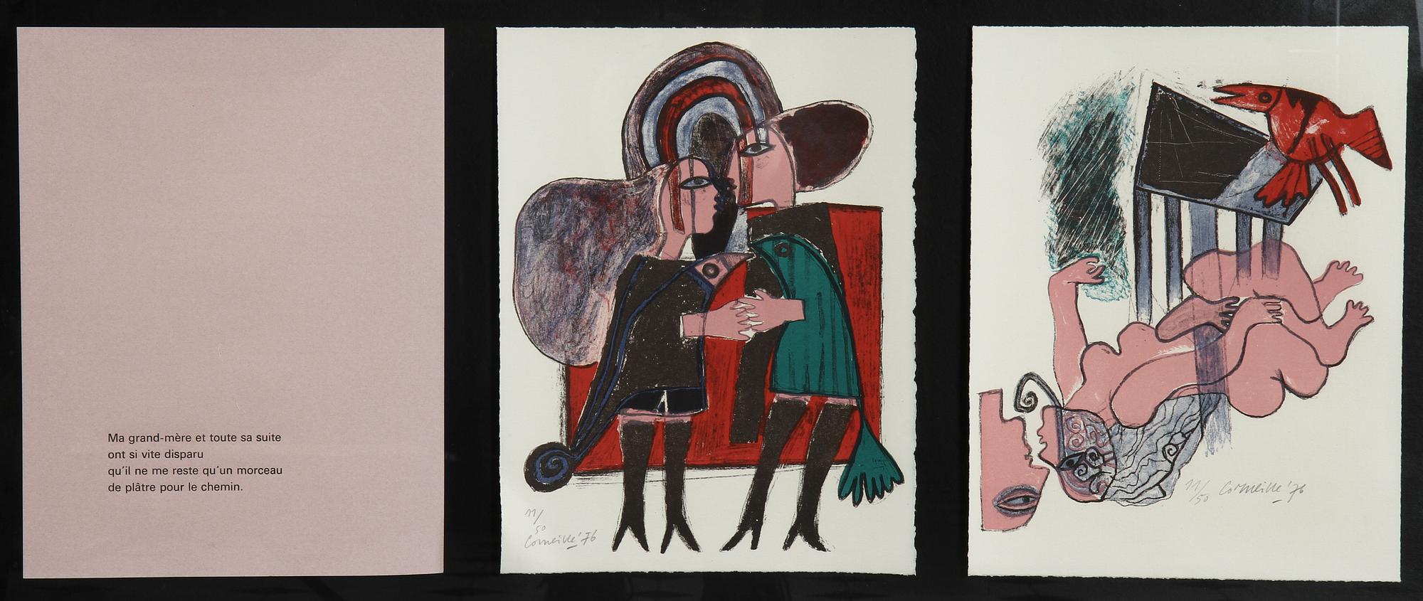 BEVERLOO CORNEILLE, litografier, 8 st, sign o numr 11/50.
