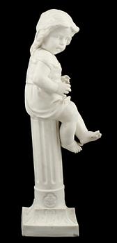 FIGURIN, parian, Gustafsberg, 1896.