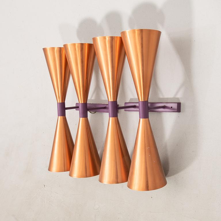 Hans-Agne Jakobsson, wall lamps a pair model S 2021 Markaryd 1960s.