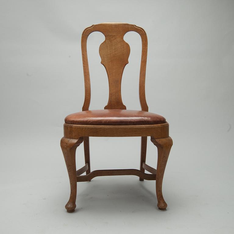 STOLAR, 8 st, rokokostil, 1900-talets första hälft.