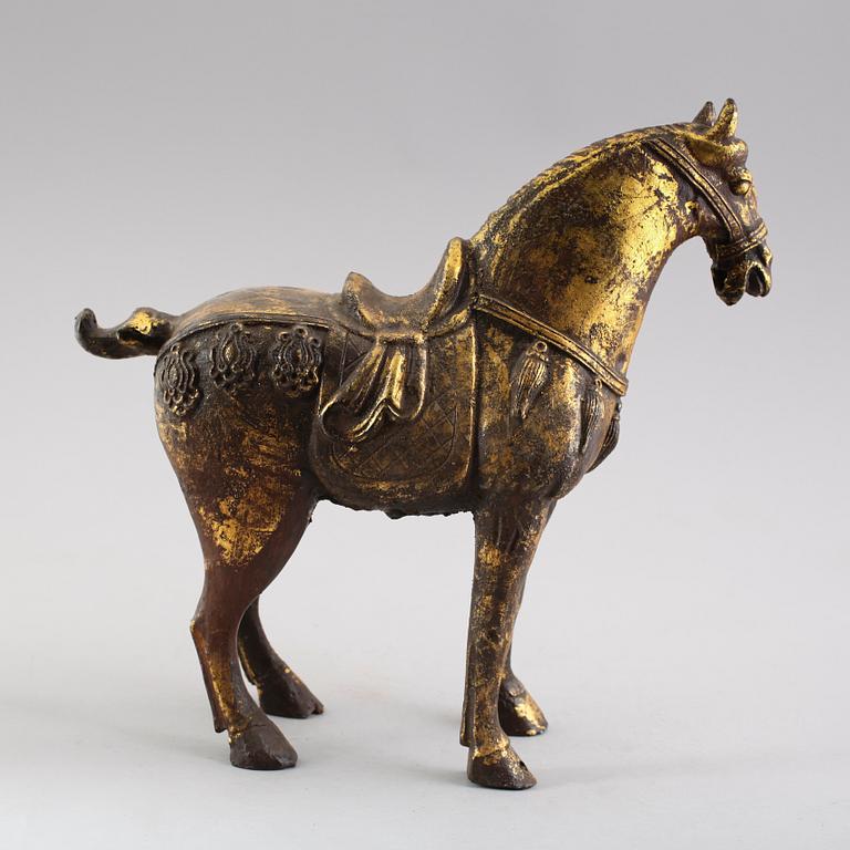 SKULPTUR, järn, orientalisk, 1900-talets andra hälft.