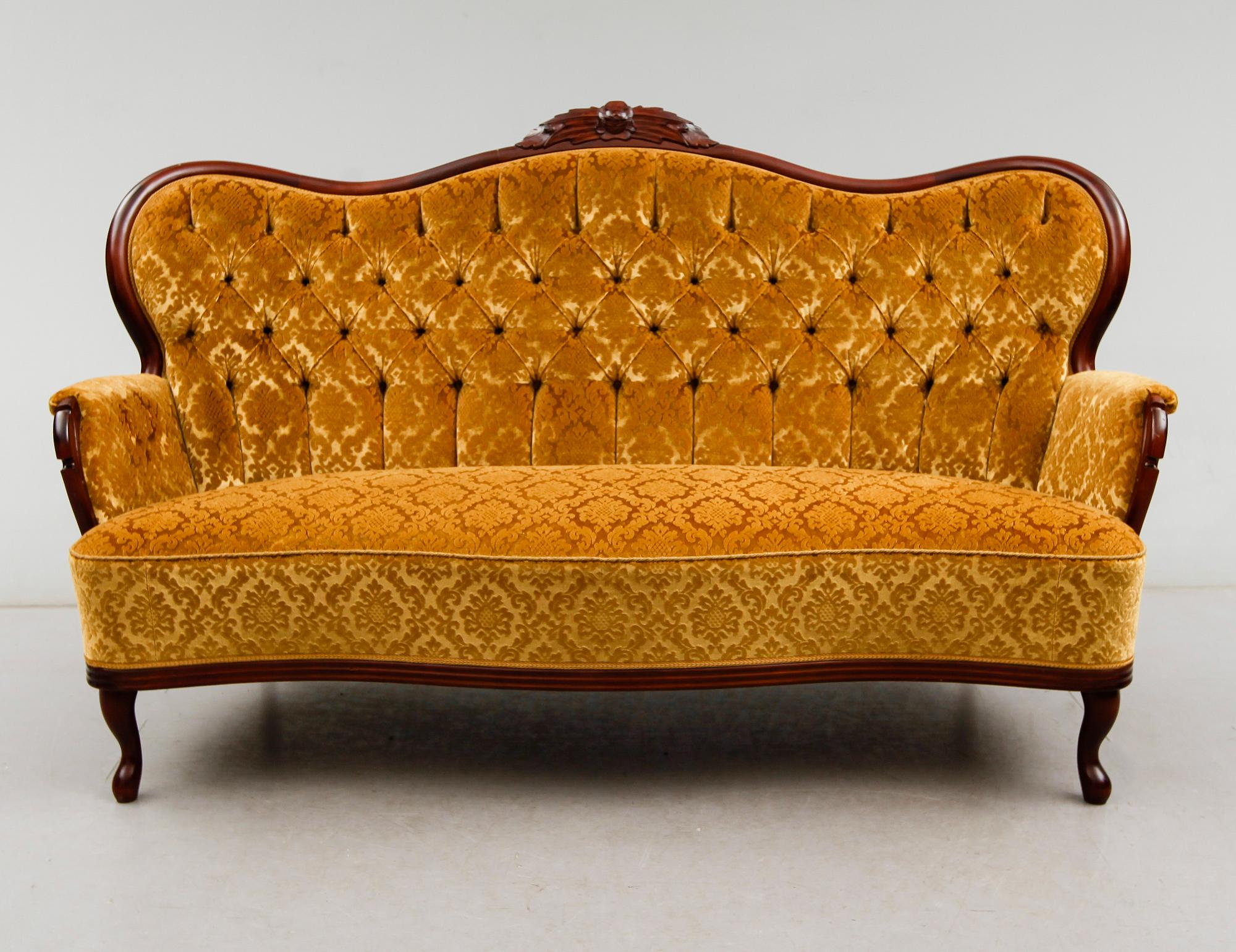 SOFFA, rokokostil, 1900-talets andra hälft.