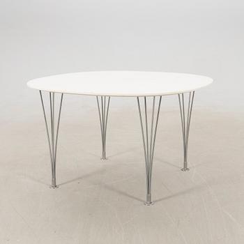 Bruno Mathsson & Piet Hein, table, "Superellipse", Mathsson International, Värnamo.
