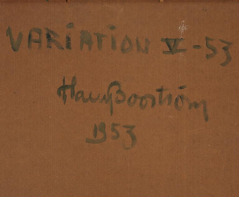 Harry Booström, "Variation V".
