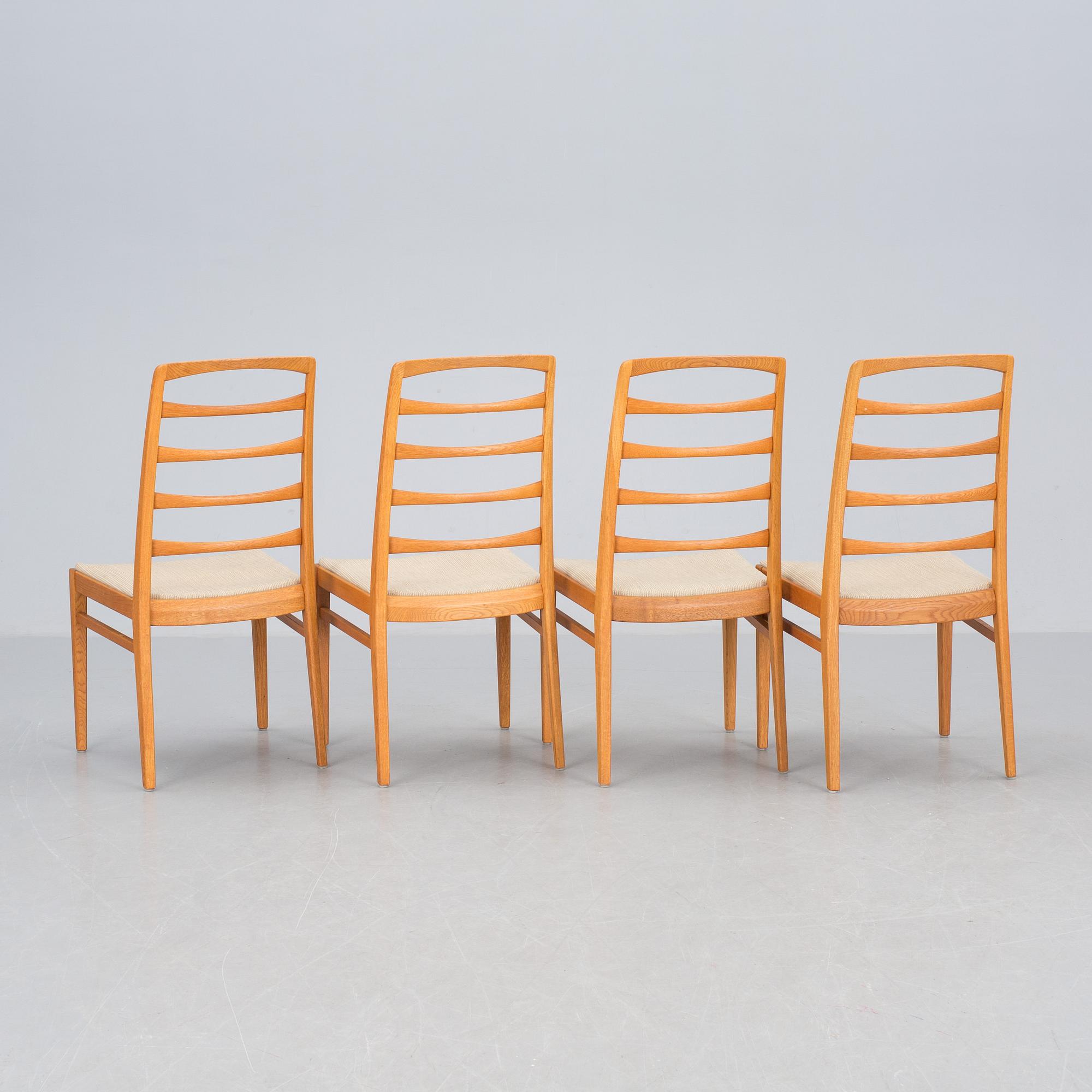 STOLAR, 4 st "Reno", Bertil Fridhagen Bodafors, 1900-talets andra hälft.