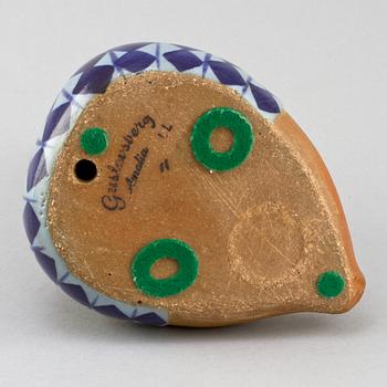 FIGURIN, stengods, Lisa Larson, Gustavsberg, 1900-talets andra hälft.