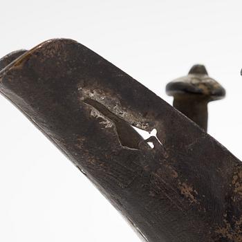 A jue bronze vessel, late Qing dynasty.