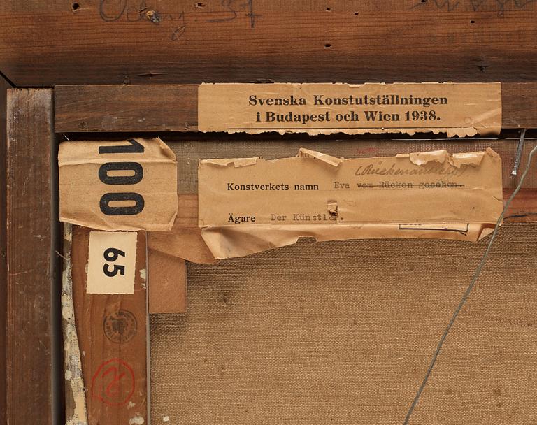 Otte Sköld, "Eva framför staffliet/Eva från ryggen".