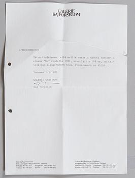 Antoni Tàpies, "Nu".