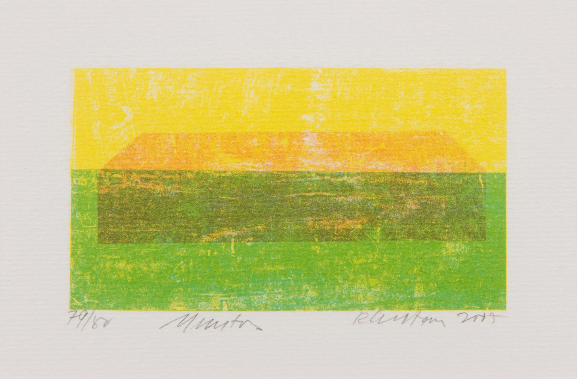 REINO HIETANEN, 2 lithographs, signed and dated 2005, numbered 79/80 + 99/80.