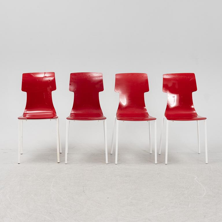 Stolar 4 st, "My chair", Guzzini, 2000-tal.