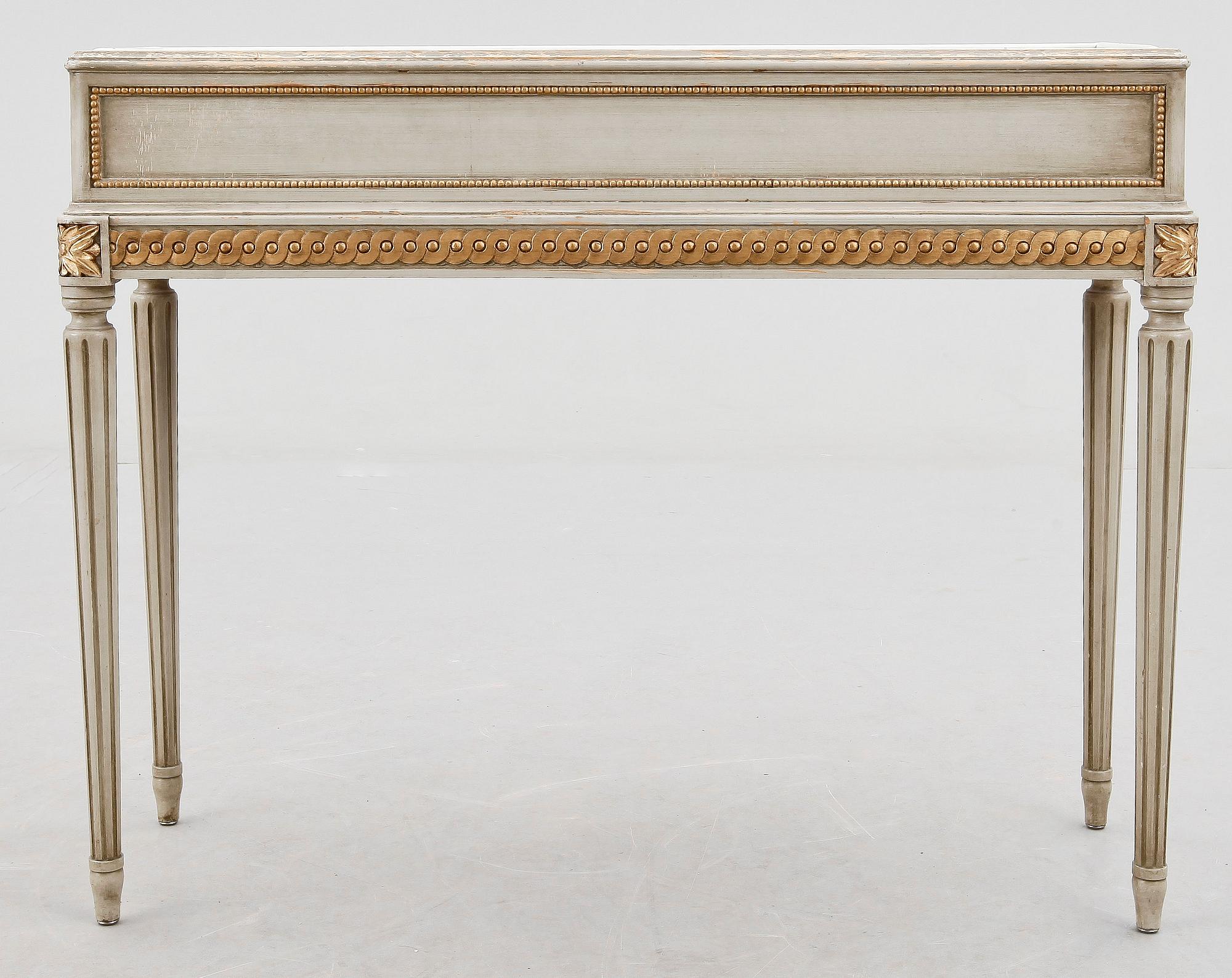 BLOMBORD, gustaviansk stil, 1900-talets andra hälft.